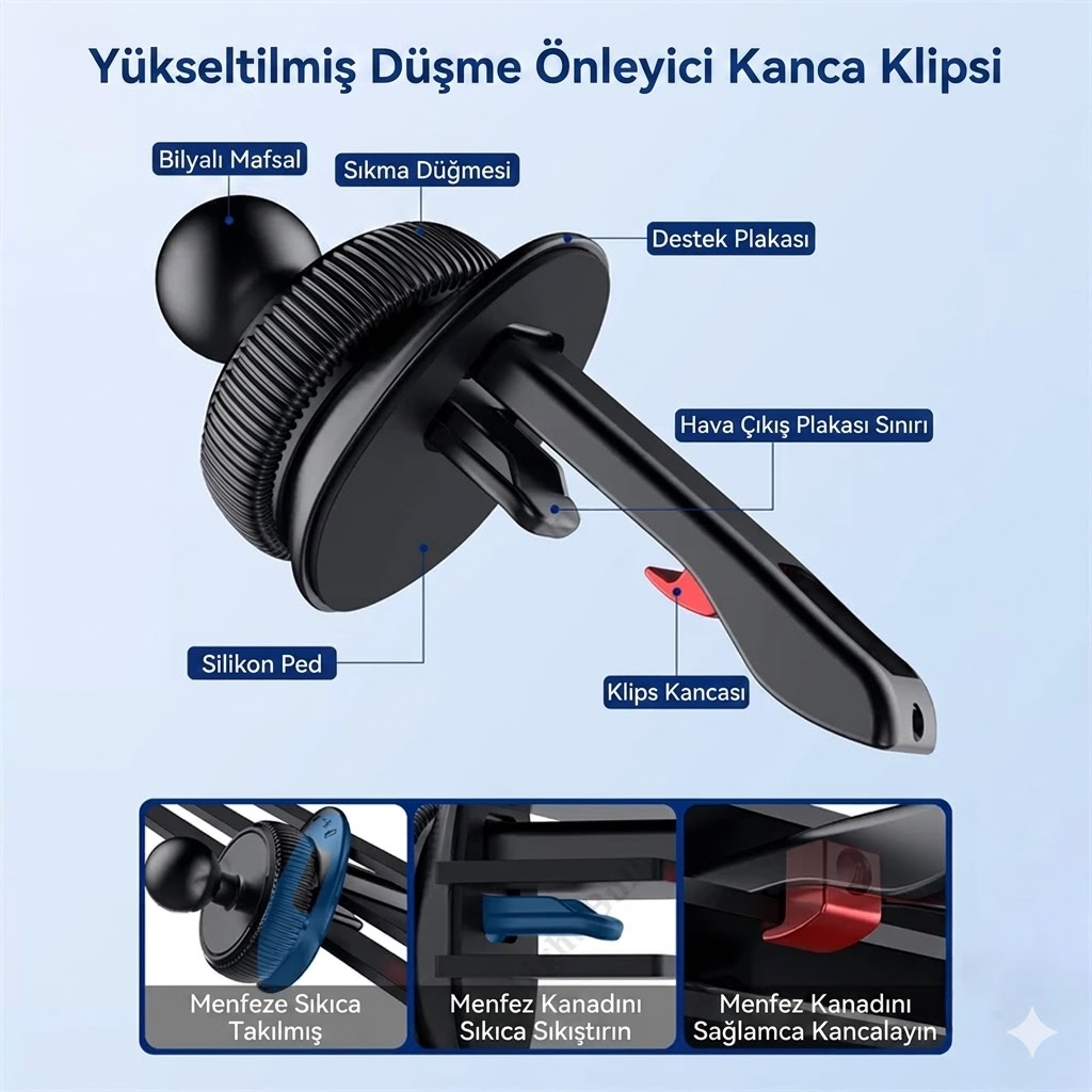 Spada Magnetli Telefon Tutucu